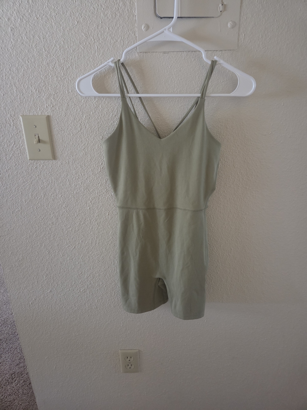 all in motion Olive Green Double-Strap Romper